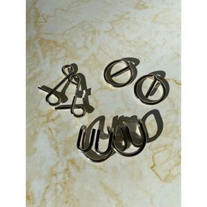 Just for Fun Metal Brain Drains 3 Piece Puzzle Set